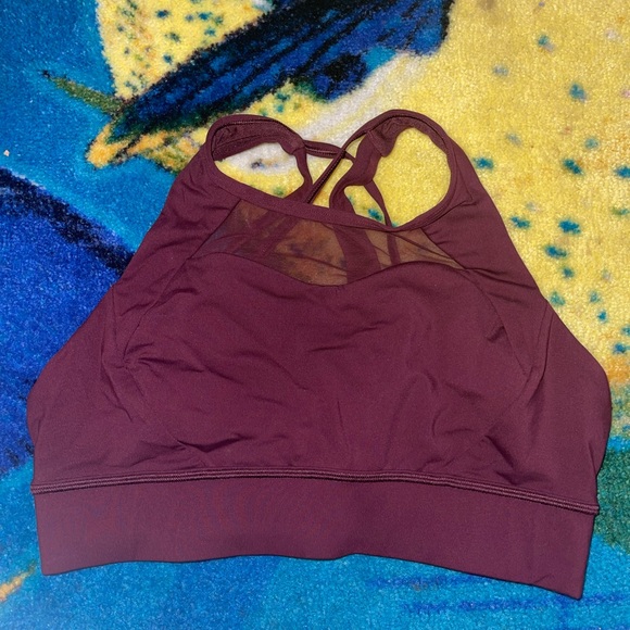 lululemon athletica Other - NWOT lululemon bra size 10 maroon
